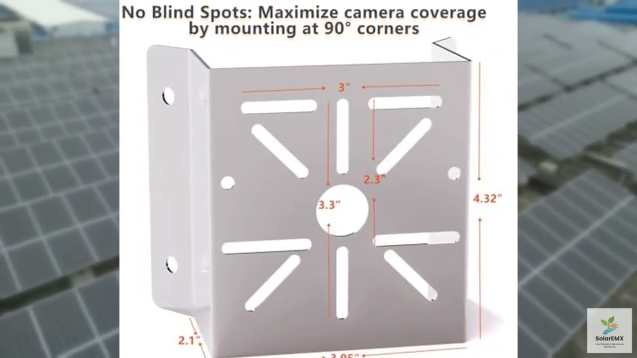 Review - Demimy 2 Pack Corner Wall Mount Bracket for Security Cameras - Adjustable Metal