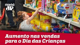 Comércio prevê aumento nas vendas para o Dia das Crianças