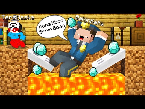 POLİS BALON KAFAYI ŞİRİN BABA OLARAK TROLL ! - Minecraft