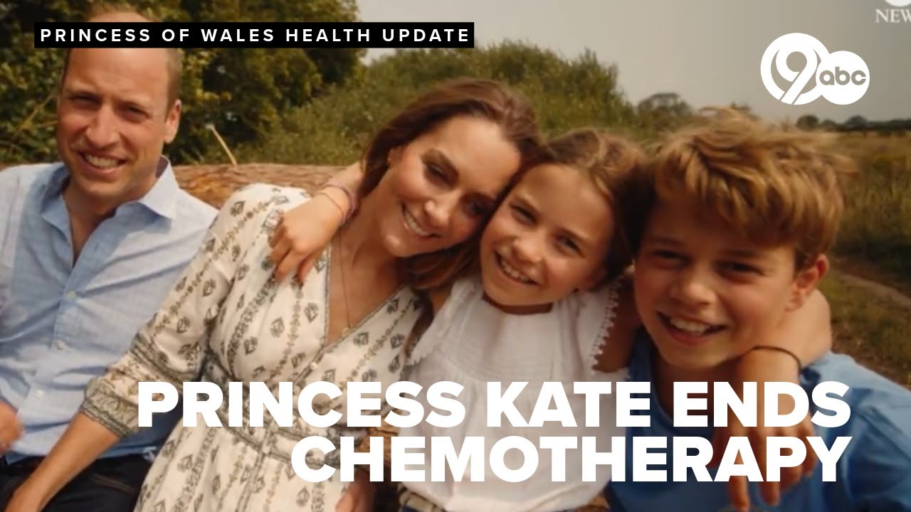 Britain's Princess Kate announces she has ended chemotherapy