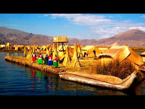 Las Islas de los Uros, lago Titicaca - Perú