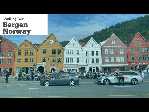 Travel to Norway: walking tour in Bergen