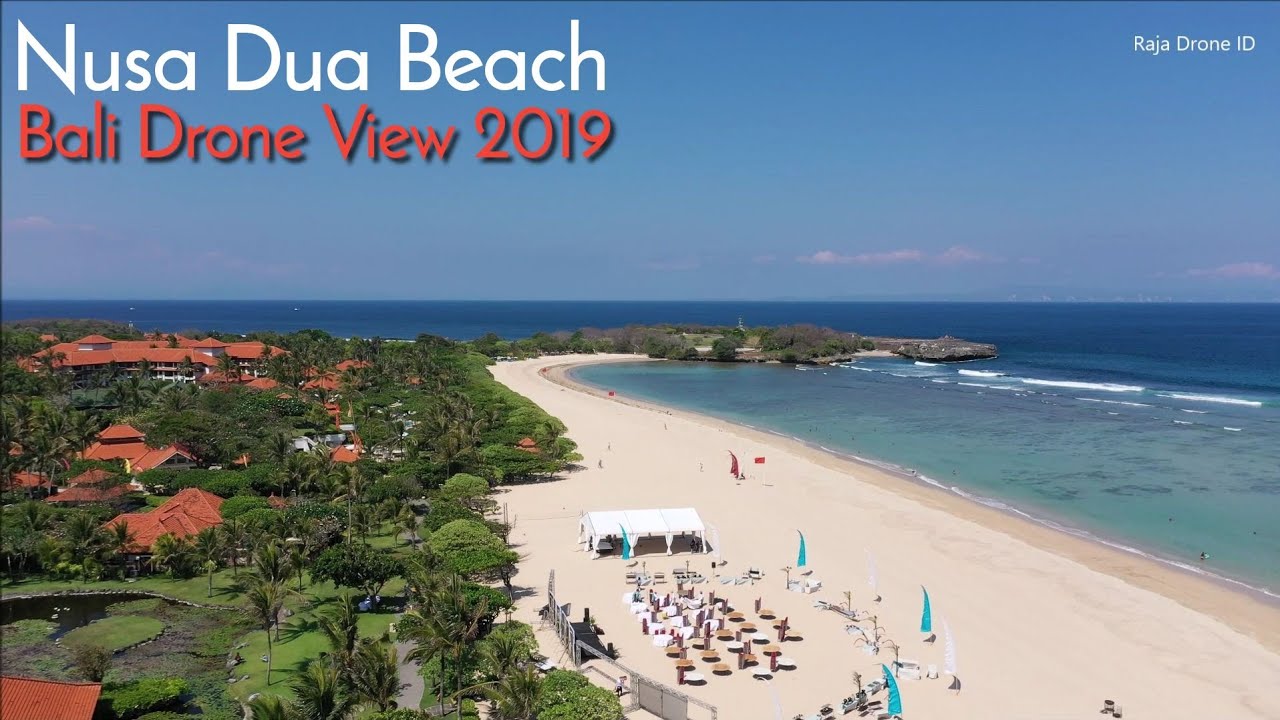 Discover the bird-eye panoramas of Nusa Dua Beach.