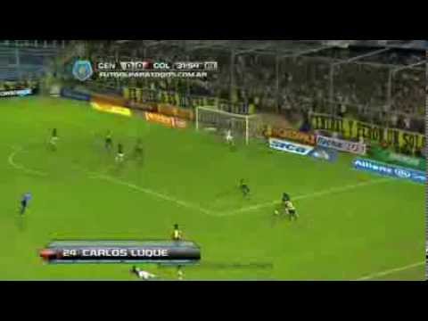 Gol de Luque. Central 0 Colón 1. Fecha 5. Torneo Final 2014. Fútbol Para Todos
