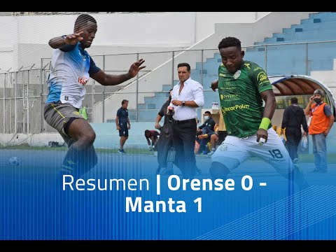 Resumen: Orense 0 - manta 1