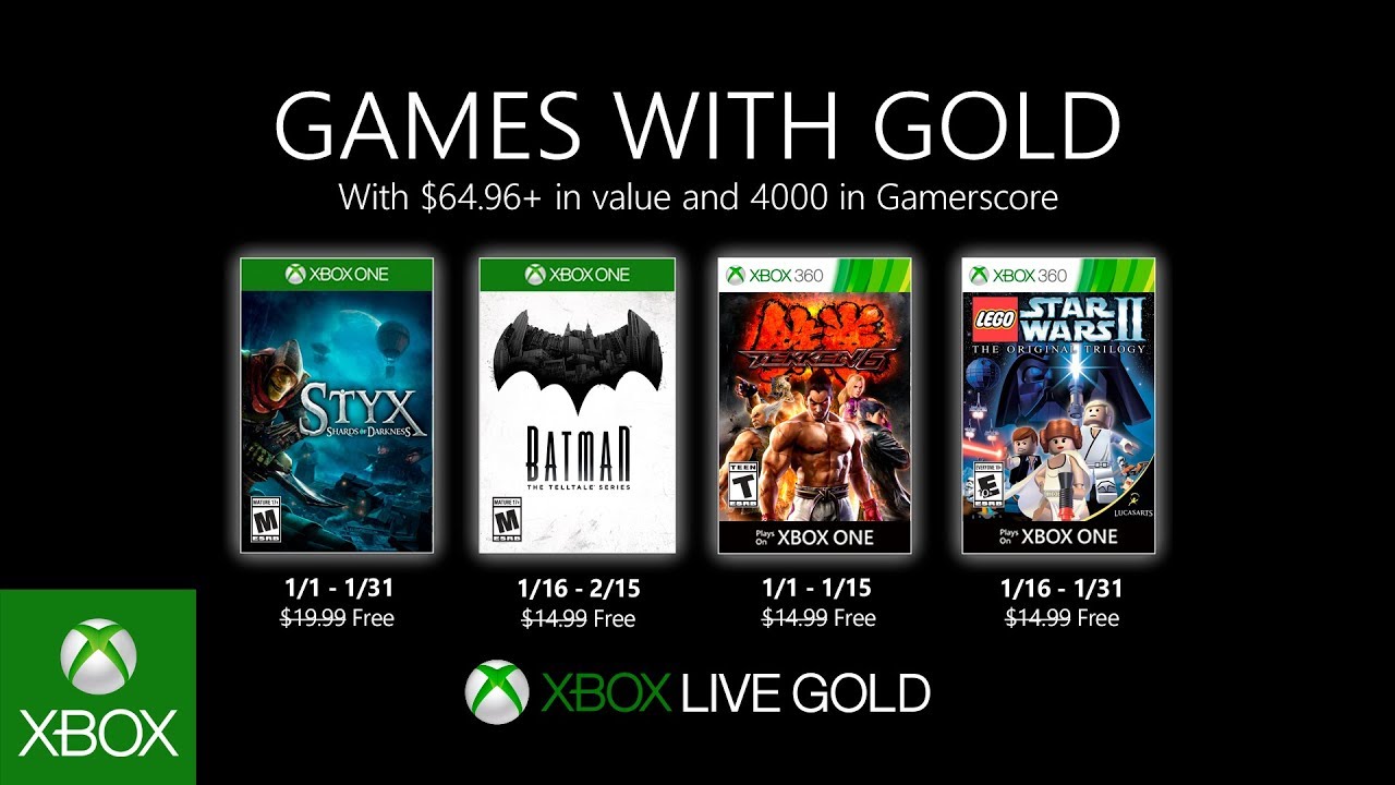 tarjeta Último máquina Juegos gratis para Xbox One y Xbox 360 en enero de 2020 con Gold