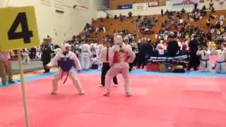 preview picture of video '2014 American Taekwondo Championship - Cal State East Bay- Morning Calm TKD - Hayward Ca.'