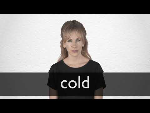 How to pronounce COLD in British English