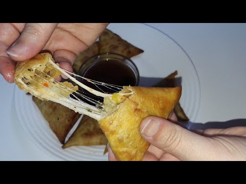 Cheesy Potato Samosa Recipe @RoyalDesiFood | Delicious Cheesy Samosa recipe ever | Tea Time Snacks