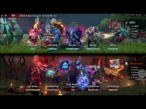 IG vs CDEC - DreamLeague S13 China Qualifier