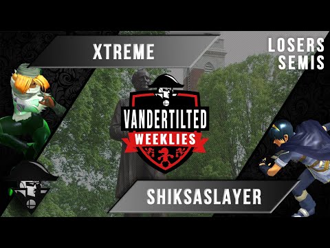 VanderTILTED #28 - Melee Singles - Xtreme (Sheik) VS ShiksaSlayer (Marth) - Losers Semis