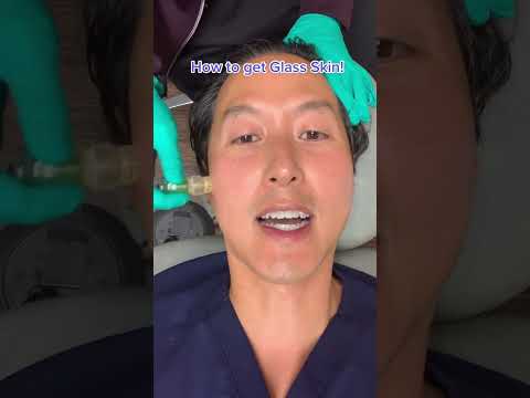 How to Get Glass Skin! The YPS Gold FillTox Facial! #shorts #microneedling