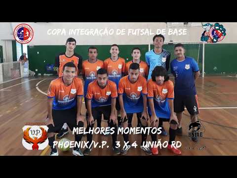 Phoenix 3 x 4 União RD - Copa Integração de Futsal de Base Sub 16