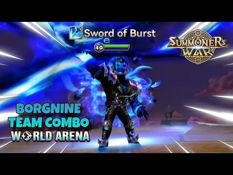 Borgnine Team Combo in World Arena Ep. 2 - Summoners War