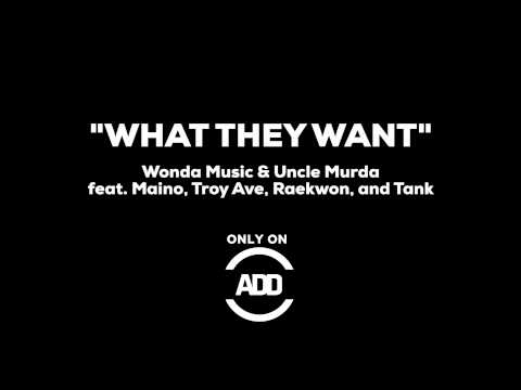 "What They Want" - Wonda Music & Uncle Murda feat. Maino, Troy Ave, Raekwon, Tank - ADD EXCLUSIVE!