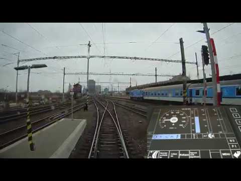 Cabview: Brno hl.n. - Křenovice h.n. (Panter) - trať + displej