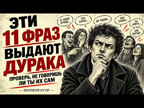 Эти 11 фраз выдают ДУРАКА. Проверь, не говоришь ли ты их сам — Шопенгауэр
