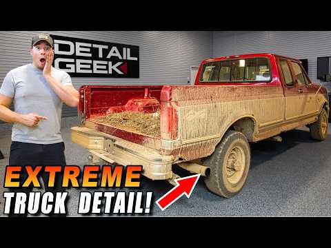 30 Year Old DISASTER Farm Truck Cleaning!