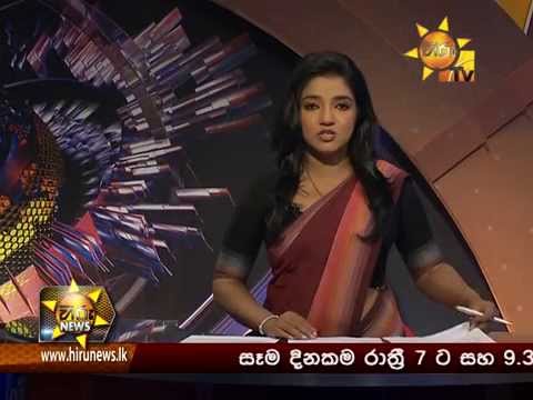  Hiru News 9.30 PM October 03, 2015 