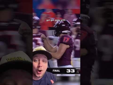 Did Virginia Tech get robbed!?