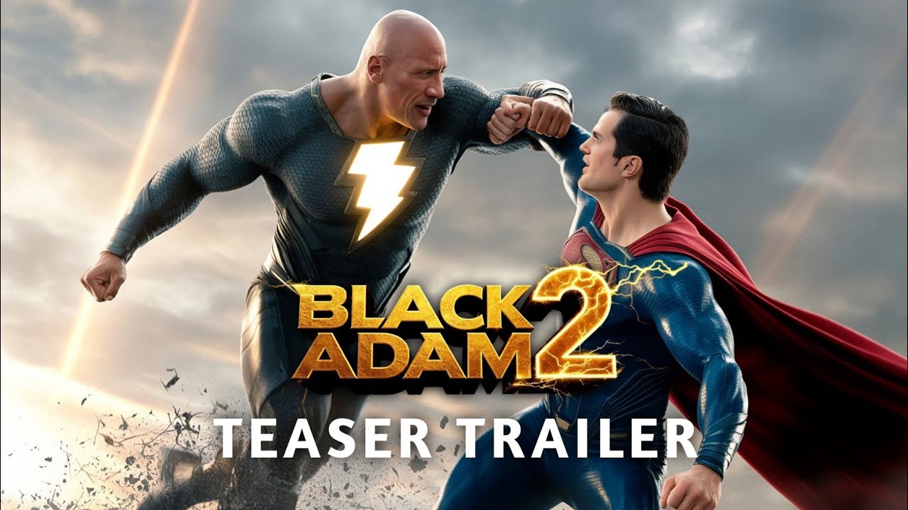 BLACK ADAM 2 (2025) - A Relentless Battle for Power and Redemption