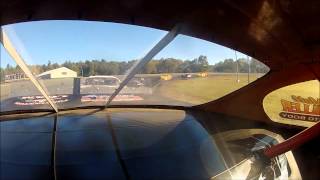 preview picture of video '9-16-2012 Canaan Fair Speedway Feature Race #12 Rear View'