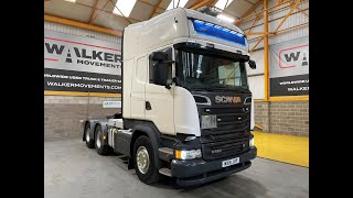 Scania R580 V8 *EURO 6* 6X4 150 TONNE SPECIAL TYPES TOPLINE TRACTOR UNI トラクタートラック | 画像 4 - Autoline