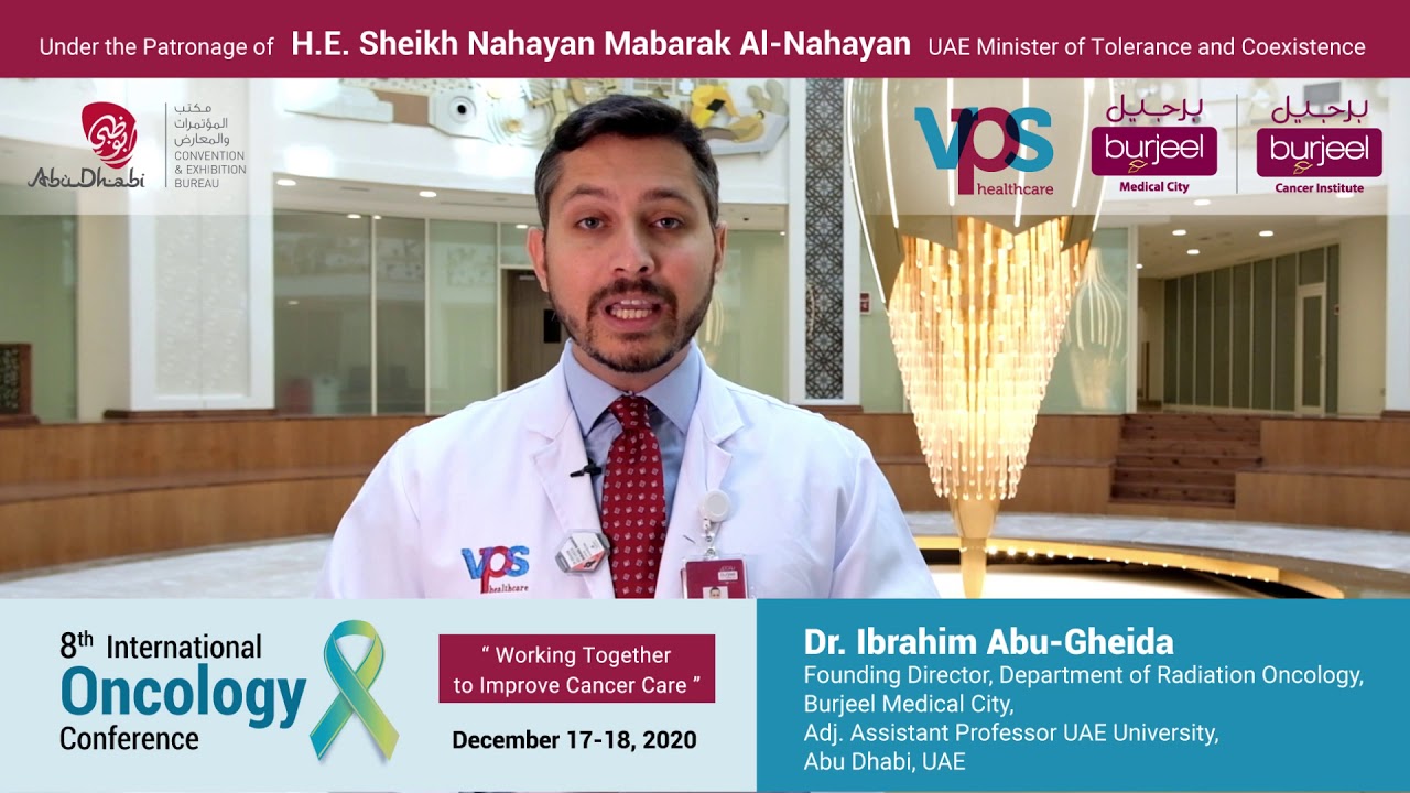 8th International Oncology Conference 2020 - Dr. Ibrahim Abu-Gheida, Scientific Committee (Co-Chair)