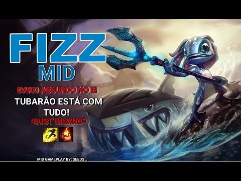 🔴APRENDA A JOGAR DE FIZZ MID! GAMEPLAY DE FIZZ SEEDS_