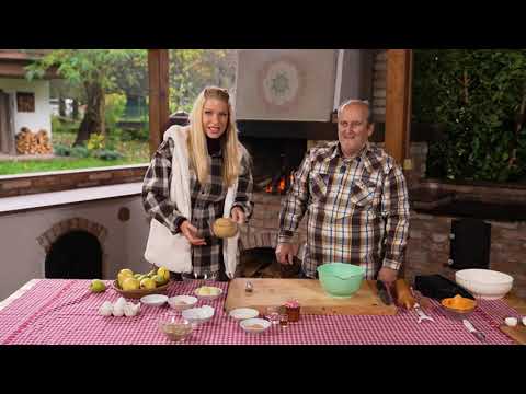 Video recept Hruškovo-orechový koláč Na chalupe EPI 30 Jeseň 2025
