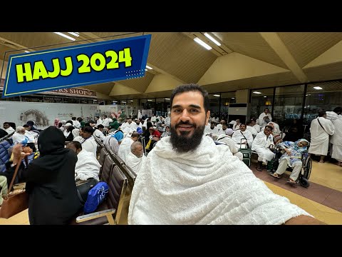 Hajj 2024 ka safar shuru hogaya Alhamdulillah 🕋✈️