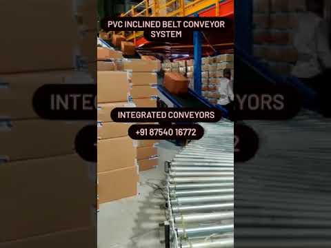 Inclined PVC Belt Conveyor