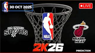 San Antonio Spurs VS Miami Heat | NBA Match Prediction | NBA Today Picks