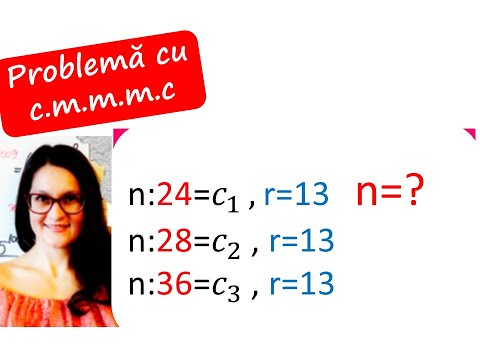 Problemă cu c.m.m.m.c | Evaluarea națională