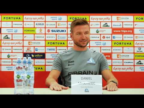 KONFERENCJA | Konferencja prasowa przed meczem Stal Rzeszów - Korona Kielce (29.08.2022)