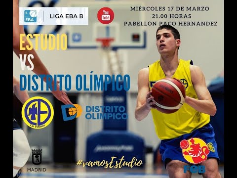 Liga EBA 20/21: CD ESTUDIO vs CD DISTRITO OLÍMPICO