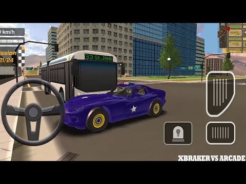 Police Drift Car Driving | Mauve Sheriff Police Car: All Mission Completed - Android GamePlay