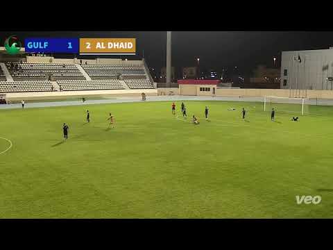 Al Dhaid FC  2 -2  Gulf FC on 10.4.2022 UAE Div 1 Football Match Highlights at Sharjah Club, UAE