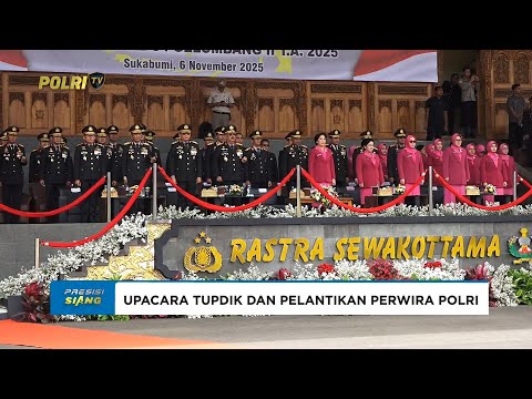 UPACARA PENUTUPAN DAN PELANTIKAN PERWIRA POLRI ANGKATAN KE-54