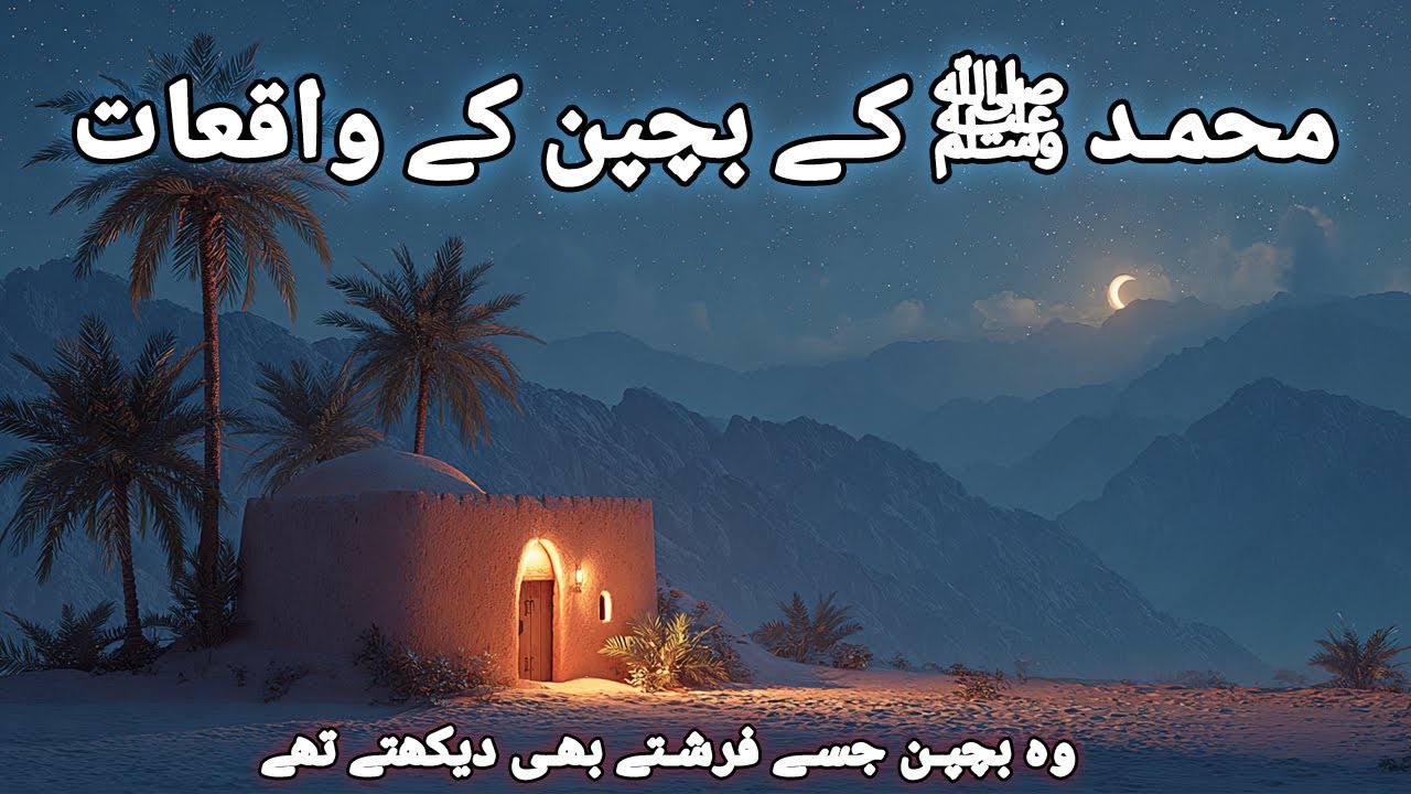 Seerat un Nabi in urdu | Episode 1| prophet Muhammad ke bachpan ke waqiat