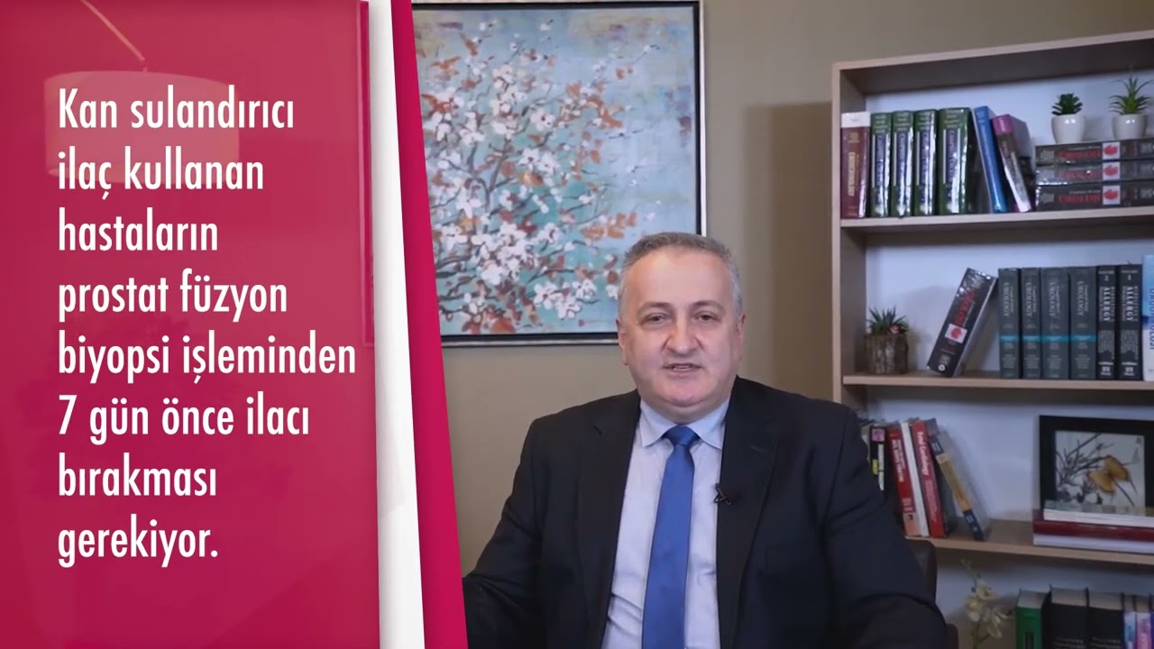 Prostat füzyon biyopsi öncesi nelere dikkat edilmelidir    Prof  Dr  Ali Fuat Atmaca Üroloji Uz