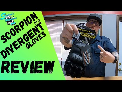 Scorpion Exo Divergent Gloves Review BEST BANG FOR YOUR BUCK! Motorcycle Gloves Review