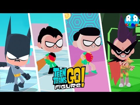 All Robin Costume Gameplay - Teen Titans GO Figure! Teeny Titans 2