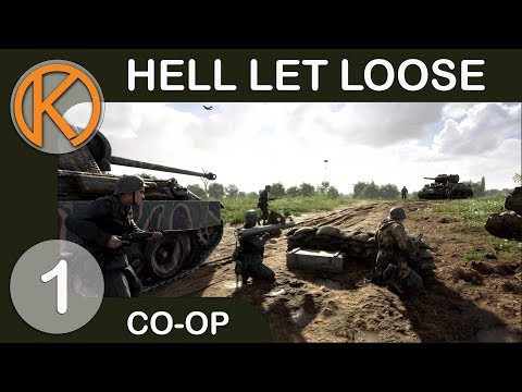 Hell Let Loose CO-OP | REALISTIC WW2 EXPERIENCE - Ep. 1 | Let's Play Hell Let Loose Gameplay Video