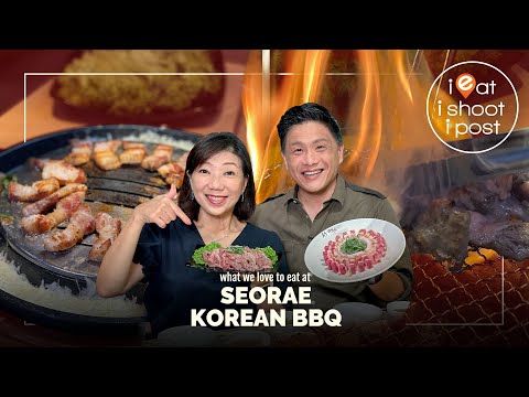 What we love to eat at Seorae Korean BBQ ft ieatishootipost set