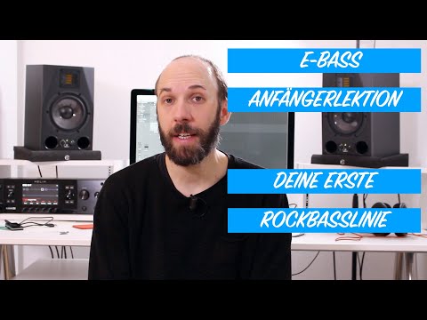 Bass lernen für Anfänger - Deine erste Rock-Basslinie