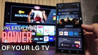 Unleash the power of your LG TV with ThinQ App