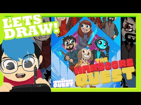 The Hardcore Quest Art | Lets Draw | Fan Art