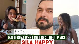 Halil Ibrahim Ceyhan and Ruya Coric Went to Beautiful Place !Sila Turkoglu Happy in Izmir