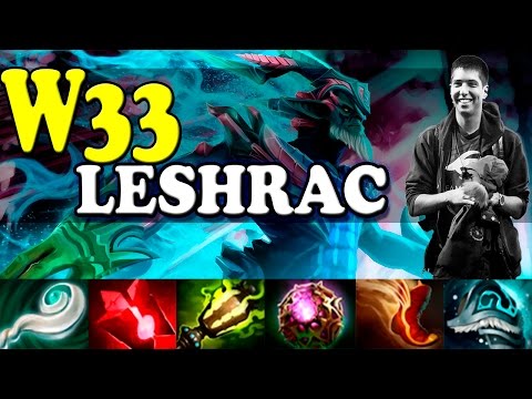 Dota 2 W33 Plays Leshrac 8K MMR